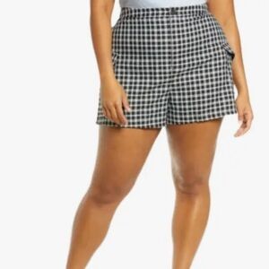 BP Plus Plaid Cargo Short